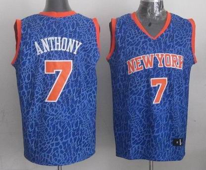 NBA New York Nicks 7 Anthony crazy light jersey