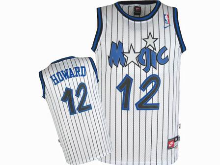 NBA Orlando Magic #12 dwight howard white Jersey (Magic)