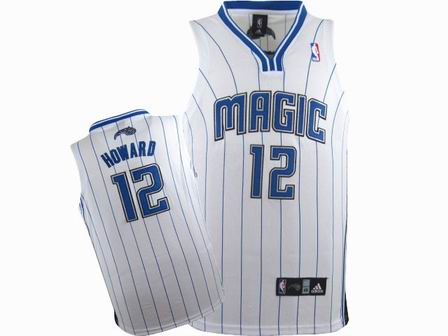 NBA Orlando Magic #12 dwight howard white Jersey