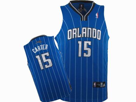 NBA Orlando Magic #15 vince carter blue Jersey