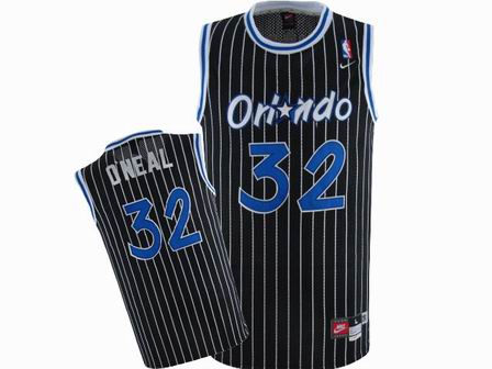 NBA Orlando Magic #32 shaquille o'neal black Jersey