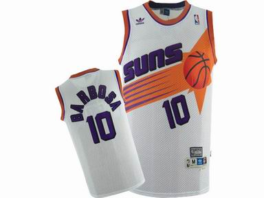 NBA Phoenix Suns #10 BLeandro Barbosa White Jersey
