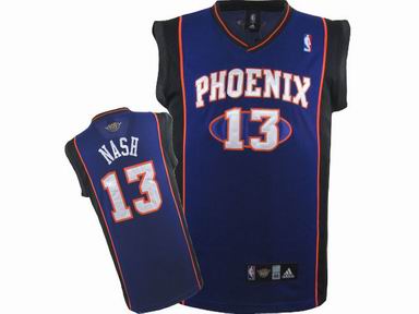 NBA Phoenix Suns #13 Steve Nash Purple Jersey