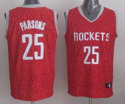 NBA Rockets 25 Parsons crazy light jersey