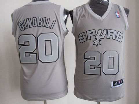 NBA San Antonio Spurs 20 Ginobili Christmas Day Jersey