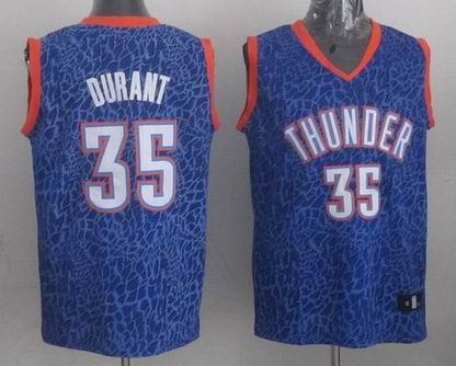 NBA Thunder 35# Durant crazy light jersey