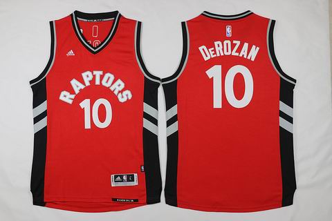 NBA Toronto Raptors #10 DeROZAN red jersey