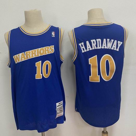 NBA Warriors #10 HARDAWAY blue jersey