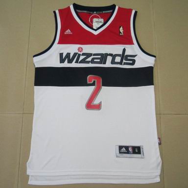 NBA Washington Wizards #2 John Wall white jersey