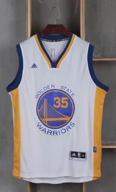 NBA golden state warriors #35 kevin durant white jersey