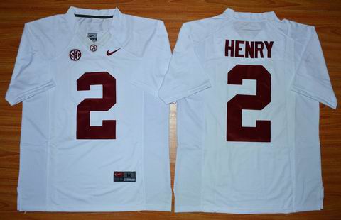 NCAA Alabama Crimson Tide #2 Derrick Henry College Football jersey