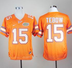 NCAA Florida Gators #15 Tim Tebow College Football Jersey orange