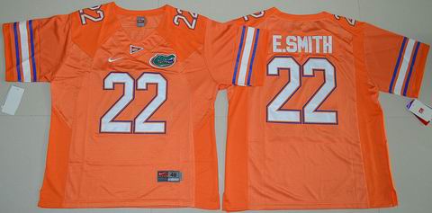 NCAA Florida Gators #22 E.Smith College Football Jersey orange