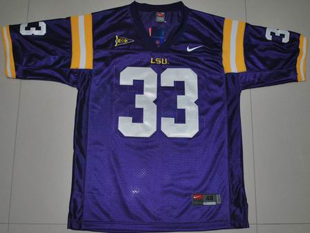 NCAA LSU Tigers 33 Odell Beckham purple College football jersey