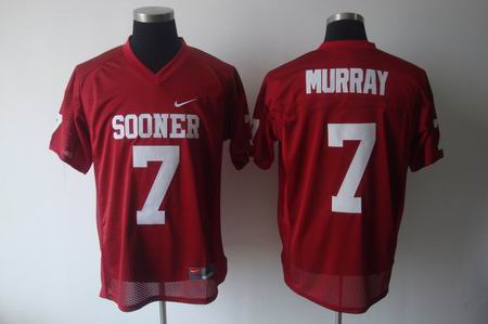 NCAA Oklahoma Sooners #7 DeMarco Murray red jersey