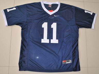 NCAA Penn State Nittany Lions #11 Navy Blue College Football Jersey
