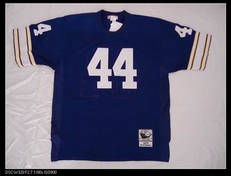 NFL Minnesota Vikings 44 Foreman Purple Throwback Jersey