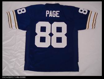 NFL Minnesota Vikings 88 Page Purple Throwback Jersey