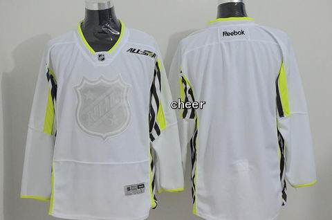 NHL Blank white 2015 All Star Jersey