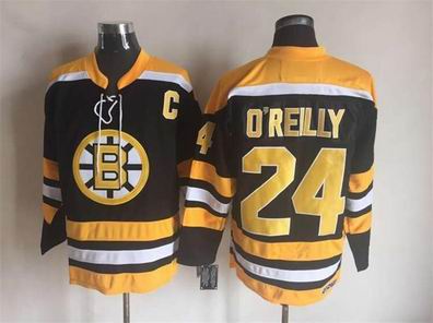 NHL Boston Bruins #24 O'Reilly black jersey