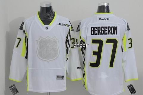 NHL Boston Bruins #37 bergeron white 2015 All Star Jersey