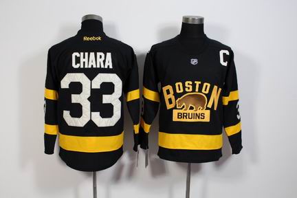 NHL Boston Bruins 33 Chara black jersey
