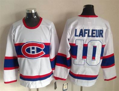 NHL Canadiens #10 LAFLEUR white jersey