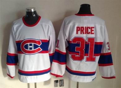 NHL Canadiens #31 Price white jersey
