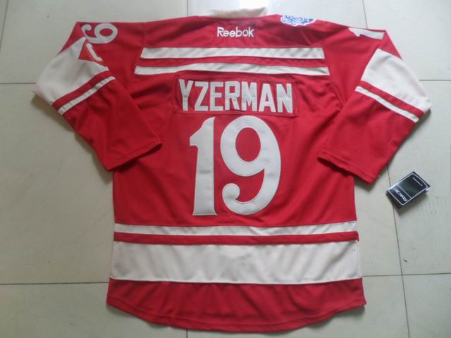 NHL Detroit Red Wings #19 Steve Yzerman Red 2014 Winter Classic jersey
