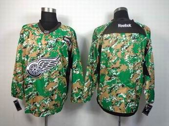 NHL Detroit Red Wings blank camo jersey