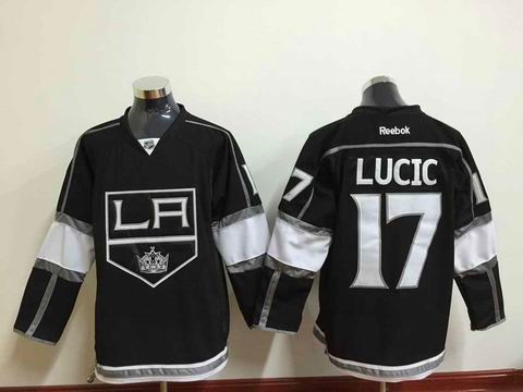 NHL LA Kings 17 Lucic black jersey