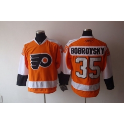 NHL PHILADELPHIA FLYERS 35 BOBROVSKY ORANGE Jersey