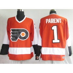 NHL Philadelphia Flyers 1 Parent orange jersey CCM