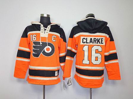 NHL Philadelphia Flyers 16 Clarke Hoodies Jersey