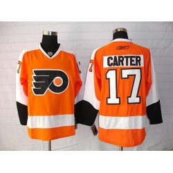 NHL Philadelphia Flyers 17 Carter orange Jersey