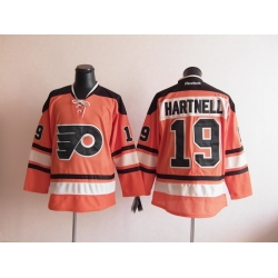 NHL Philadelphia Flyers 19# HARTNELL Orange Jersey 2012 Winter Classic