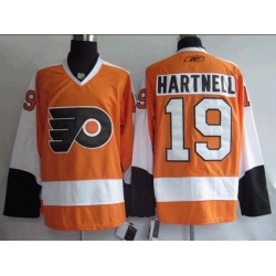 NHL Philadelphia Flyers 19 HARTNELL orange jersey