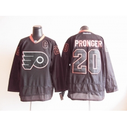 NHL Philadelphia Flyers 20# Pronger Black Jersey