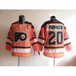 NHL Philadelphia Flyers 20# Pronger Orange Jersey 2012 winter classic
