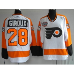 NHL Philadelphia Flyers 28 GIROUX white Jersey winter classic