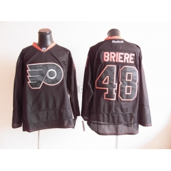 NHL Philadelphia Flyers 48 Danny Briere black Jersey