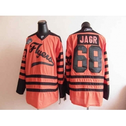 NHL Philadelphia Flyers 68# Jagr Orange Jersey 2012 winter classic