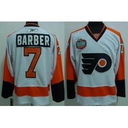 NHL Philadelphia Flyers 7 Barber white Winter Classic Jersey