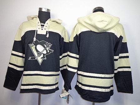 NHL Pittsburgh Penguins blank black Hoodies Jersey