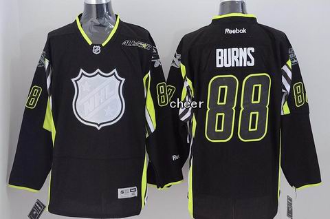 NHL San Jose Sharks #88 Burns black All Star Jersey