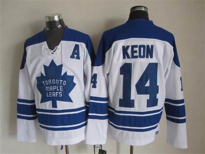 NHL Toronto Maple Leafs 14 Keon white jersey