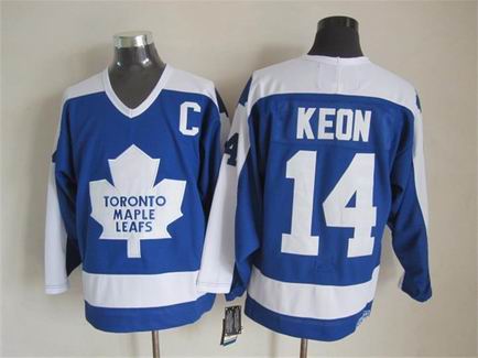 NHL Toronto Maple Leafs 14 keon blue jersey