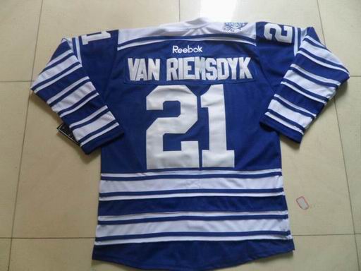 NHL Toronto Maple Leafs 21 James van Riemsdyk 2014 classic blue jersey