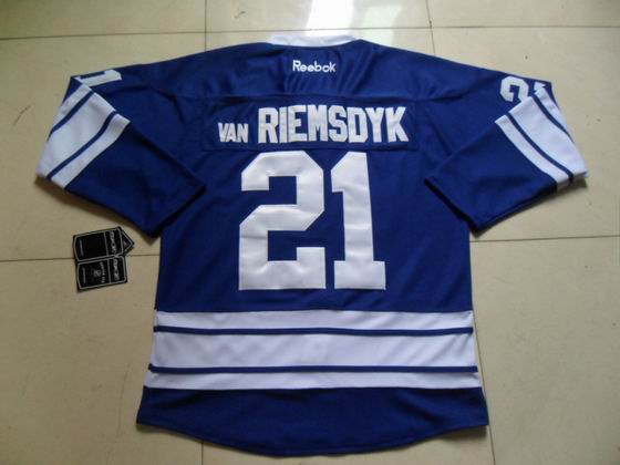 NHL Toronto Maple Leafs 21 van Riemsdyk blue jersey