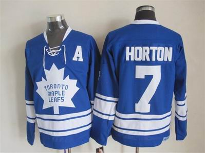 NHL Toronto Maple Leafs 7 Horton blue jersey